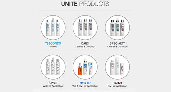 UNITE products are proudly sulfate-free, paraben-free, sodium chloride-free, non-animal tested.